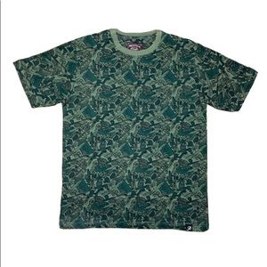 Primitive Weed All Over Print Large T-Shirt